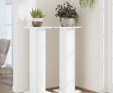 2 plant stands / plinths