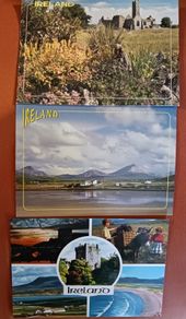3 Vintage John Hinde postcards