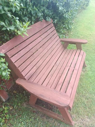 Timber 2-Seater Rocking Bench
