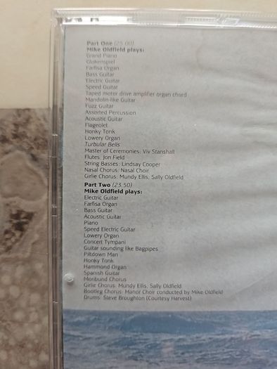 Mike Oldfield CD  - Tubular Bells