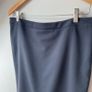 Armani Grey Skirt with Back Pleats Image 2