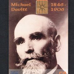 1996 Ireland 50 unit 90th anniversary of Michael Davitt's death (Gemplus GEM1) Call Card Used. Telecom Eireann card number 1154.