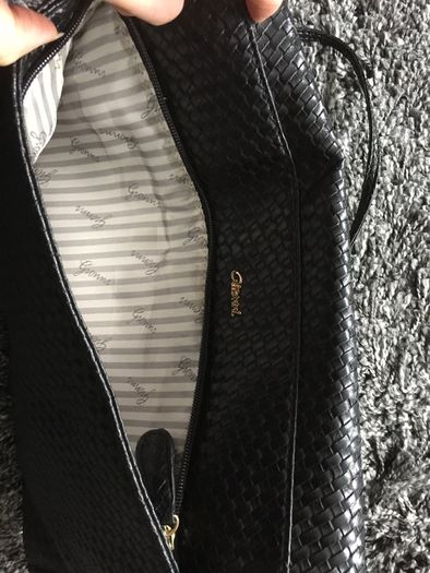 Large Black Clutch