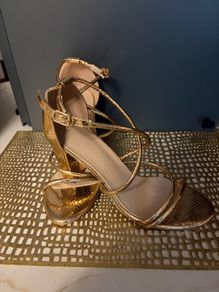 Gold Sandals