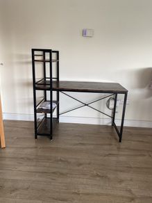 Industrial-style desk