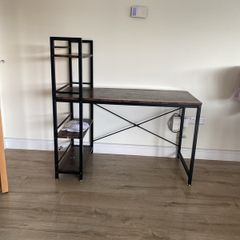 Industrial-style desk