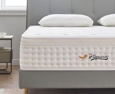 Small Double Mattress Medium Firm Memory Foam Pocket Sprung 120x190x26CM