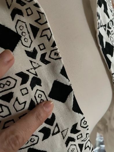 Block print handmade jacket / blazer