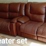 Brown Recliner sofa /chair set 3-2-1 Image 10