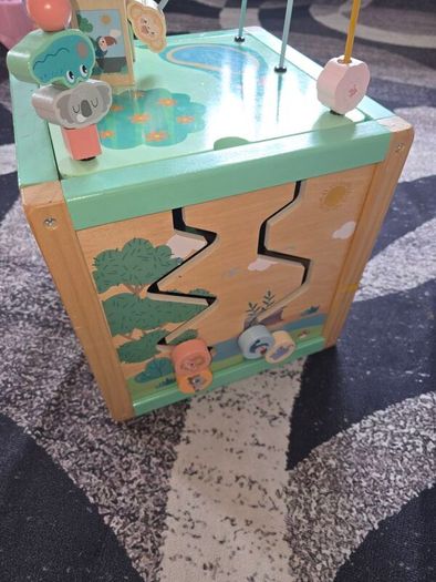 Activity wooden box