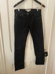 French connection black jeans size 8