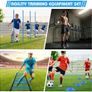football Agility Training Slalom Poles Set Image 4
