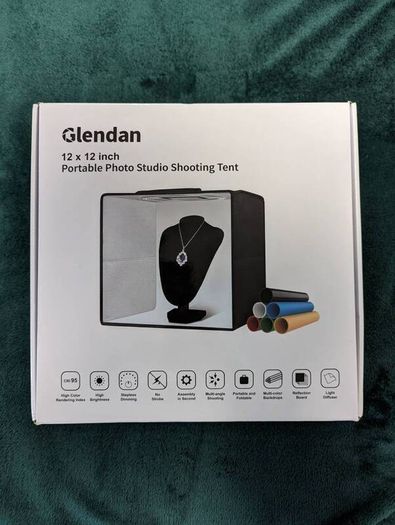 Glendan - Portable Photo Studio Shooting Tent (12 x 12 Inch)