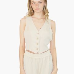 Reformation Cream Vest Top
