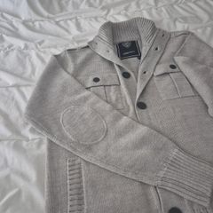 Men's knitted cardigan