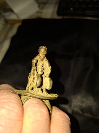 Genuine Antique Bronze Ring Dogon Mali Postage Available or Collection