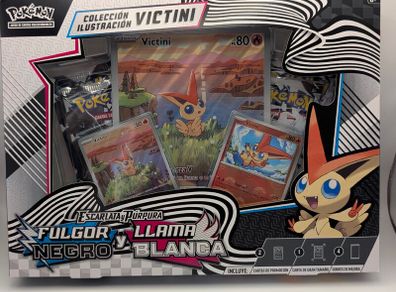 Spanish Pokemon TCG Scarlet & Violet 10.5 Unova Victini Illustration Collection