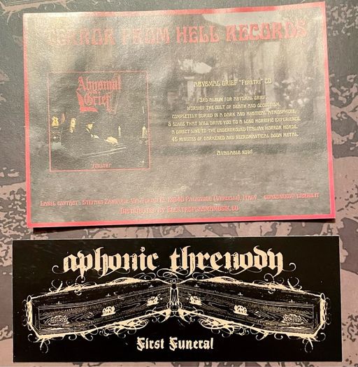 Aphonic Threnody  - First Funeral