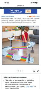 Mario kart race track