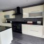 Cream High Gloss Kitchen Image 2