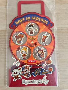 Popmart Stickers Why so serious Halloween pop mart