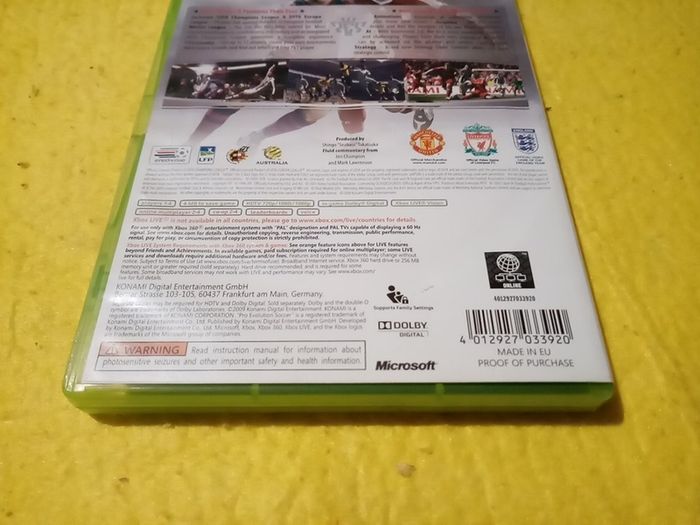 PES 2010 Xbox 360 games Original