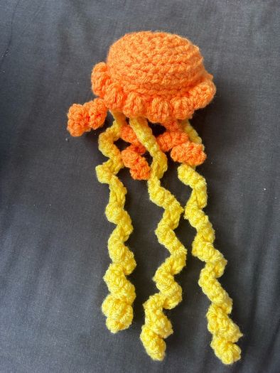 Handmade jellyfish plushie