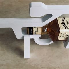 Jack Daniels bottle holder perfect gift for jack Daniels collector made of hard plastic