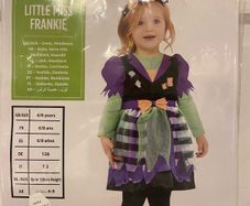 Halloween Little Miss Frankie 6-8 years