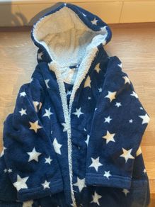 Boys Next Dressing Gown with Hood (age 6/7)
