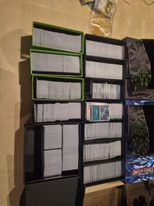 pokemon cards bulk around 6500 cards and over 1000 energy cards