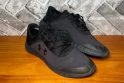 Under Armour Mojo Mens Gym Running Trainers UK10 EUR45 All Black