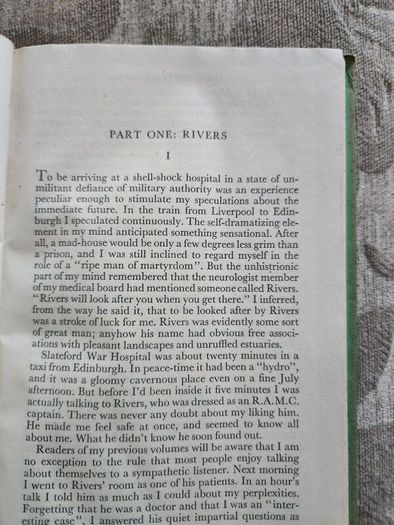 Sherston's Progress. By Siegfried Sassoon. Hardback With Dustjacket In Fair Condition