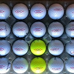 20 used Titleist Trufeel grade B golf balls