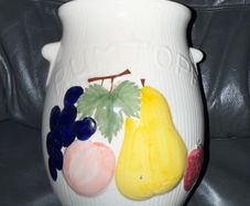 Rumpot Fruit Storage Jar Beautiful Fruit Design UnLidded (Rumtopt)