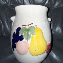 Rumpot Fruit Storage Jar Beautiful Fruit Design UnLidded (Rumtopt)