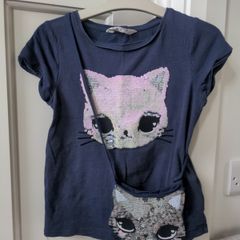 H&M girls t-shirt and matching bag
