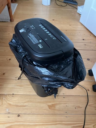 ProAction 12 Sheet 25 Litre Card and CD Cross Cut Shredder