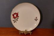 Vintage Arklow Pottery Cake Display Plate in the Popular Autumn Rose Pattern