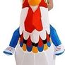 SEASONAL SALE  Chicken Costume Adult, Colorful Inflatable Costume for Birthday Party, Halloween, Marathon, Gift Image 3