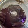 Large Rosenthal Studio Glass Vase Smoky Grey Bubble Hour Glass Shape Holmegaard Style Image 6