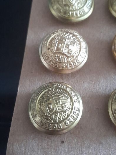 old Dublin port dock  buttons