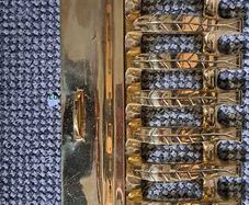 Brass Fire Grate