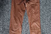 G-Smack Brown Leather Look Jeans (Size:10)