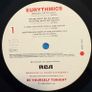 Eurythmics - Be Yourself Tonight. Vinyl plays brilliantly. Cover good but a few creases. With printed inner sleeve, which has a written dedication. Bargain. Image 5