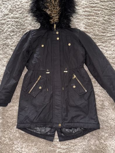 Next fully lined hooded winter coat age 12 as new!