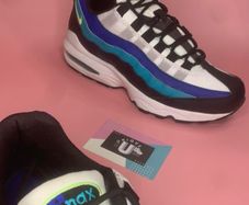 Premium Nike Air Max 95 Purple Teal Black White Grape