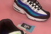 Premium Nike Air Max 95 Grape Purple Teal Black White