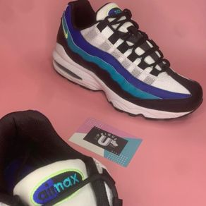 Premium Nike Air Max 95 Grape Purple Teal Black White