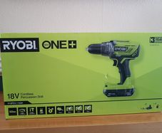 Ryobi ONE+ 18V Hammer Drill Driver R18PD3 + Battery & Charger